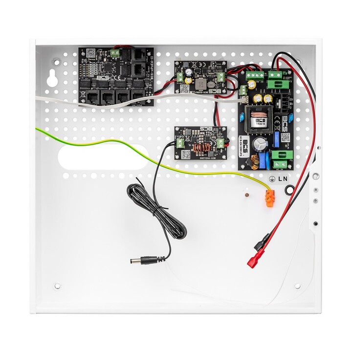 PoE storage system for 4 cameras and recorder