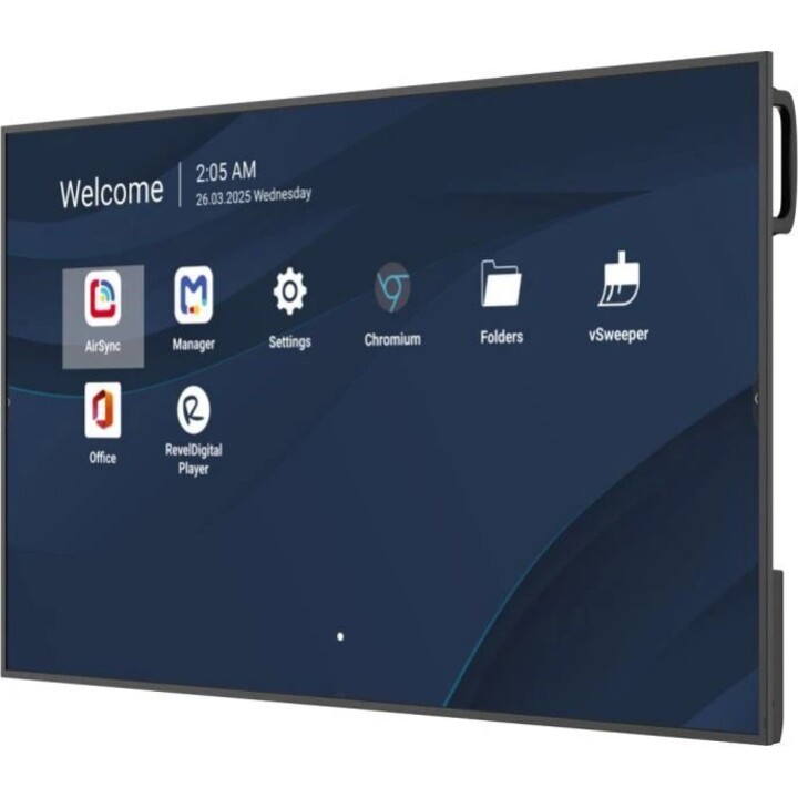 Viewboard LED-Großformatdisplay 55 Zoll, 3840 × 2160, 500 Nits, Android 14, 24/7, USB-C