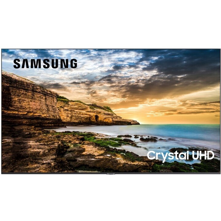 Samsung LH43QETELGCXEN 43" Crystal UHD 4K Signage-Display 3840 x 2160 LCD 300 cd/m² Tizen 4.0 2xHDMI USB LAN Schwarz