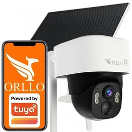 Câmera IP Orllo TZ1 Cloud SIM 4G LTE com painel solar