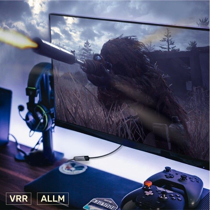 UNITEK V1416B câble vidéo et adaptateur 0,15 m USB Type-C HDMI Gris