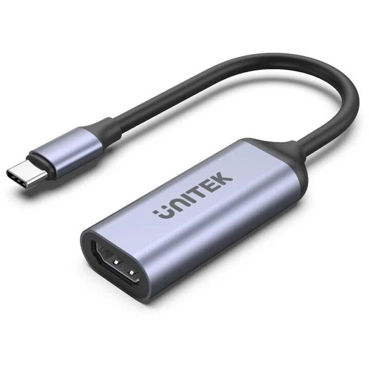 UNITEK V1416B câble vidéo et adaptateur 0,15 m USB Type-C HDMI Gris