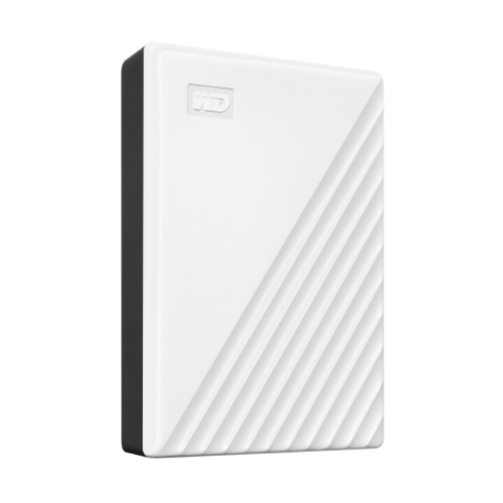 Western Digital Wdbpkj0050bwt-wesn Disco Duro Externo 5 Tb Usb Tipo A 3.2 Gen 1 (3.1 Gen 1) Blanco
