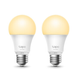 Tapo L510e (2er-Pack) Smart-Glühbirne 8,7 W, Metallic, Weiß, WLAN