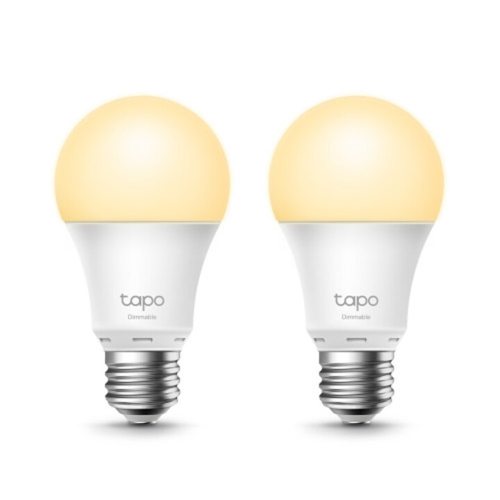 Tapo L510e (confezione da 2) Lampadina intelligente 8,7 W metallica, bianca Wi-Fi