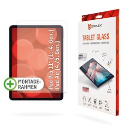 Pellicola protettiva in vetro temperato DISPLEX per Apple iPad Pro 11" (1ª-4ª generazione) / iPad Air (4ª/5ª generazione)