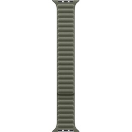 Bracelet pour Apple Watch 46 mm, gris sauge, à maillons magnétiques - S/M