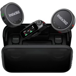 Insta360 Mic Pro (2 émetteurs + 1 récepteur) Microphone sans fil omnidirectionnel