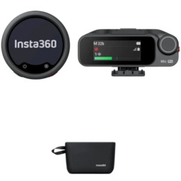 Insta360 Mic Pro (1 trasmettitore + 1 ricevitore)
