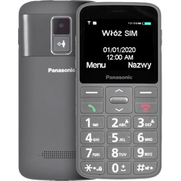 Telefone para idosos KX-TU160 cinza
