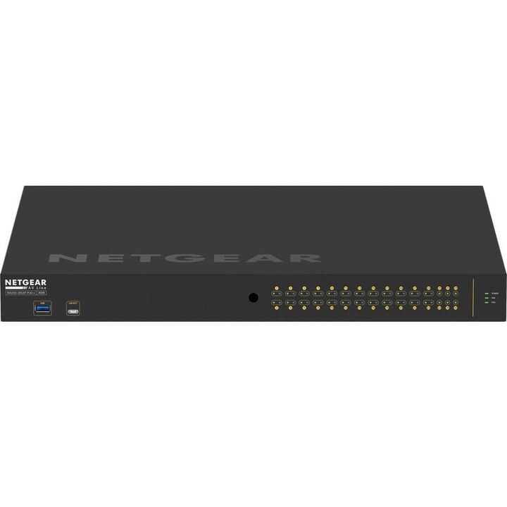 Switch GSM4230UP-100EUS NETGEAR, Black