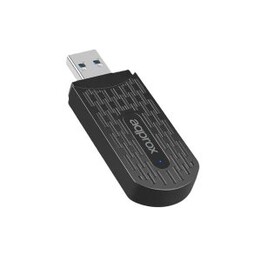 Usb wifi 6 approx appusb1800v2 1800 mbps 1201mbps en 5 ghz negro