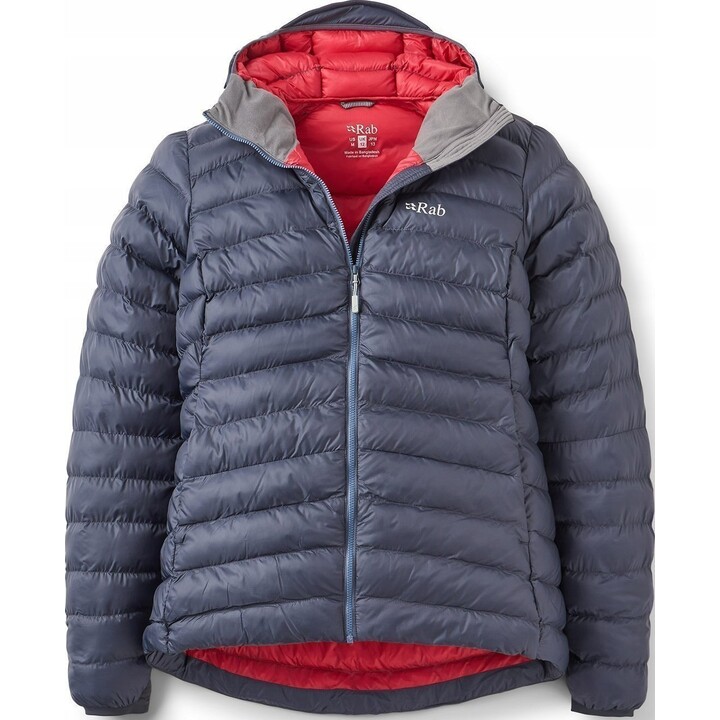 Jaqueta feminina Rab Cirrus Alpine com isolamento térmico - Cor: Aço, Tamanho: M