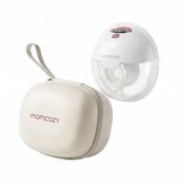 Momcozy M5 Smart | Sacaleches Eléctrico Inalámbrico | Hands-free, Doublefit™ | Rojo