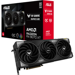 Placa gráfica ASUS PCIe 16x RX 9070 XT 16 GB GDDR6 TUF RX 9070 XT O16G GAMING