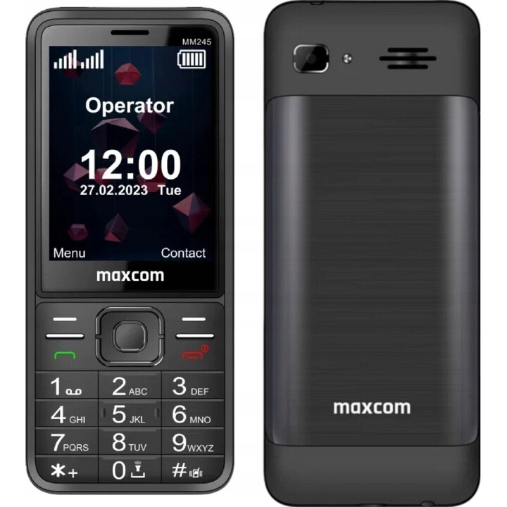 Smartphone Maxcom MM245 4G doppia SIM Nero