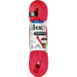 Beal Stinger Unicore 9.4mm x 60m Dynamic String, Dry Gold - Fuchsia