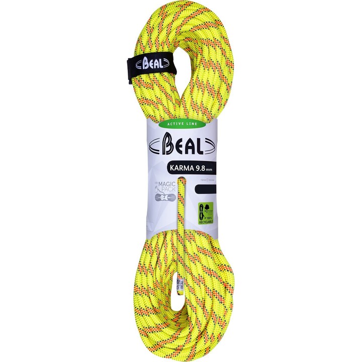 Cavo di alimentazione BEAL da 9,8 mm, 50 m - Giallo