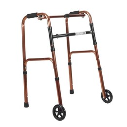 REHAFUND RF-131 Rollator mit 2 Rädern faltbar kupferfarben
