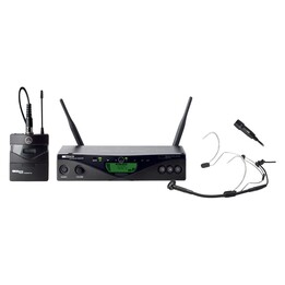 Set di microfoni wireless AKG WMS470 per presentatori, modello BD9-50MW