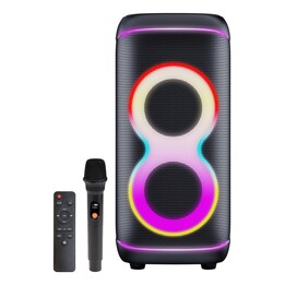 Denver BPS-370 Altavoz para fiestas Negro 100 W