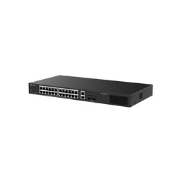 Switch desktop Ruijie Networks RG-ES228GS-LP gestito L2 Gigabit Ethernet (10/100/1000) con Power over Ethernet (PoE), colore ner