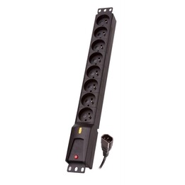 LESTAR 1966004987 base múltiple 3 m 230 salidas AC Interior Negro