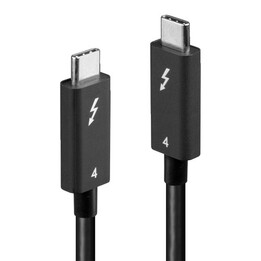 Cavo Thunderbolt Lindy 31121, 2 m, 40 Gbit/s, nero