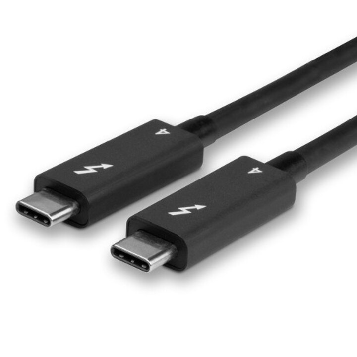 Cabo Thunderbolt Lindy 31121 de 2 m e 40 Gbit/s, preto