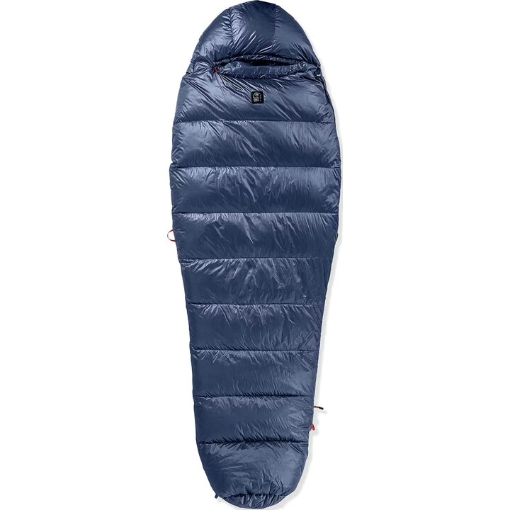 Sacco a pelo in piuma Małachowski Tourist 450 XL LZ, 189-200 cm, blu navy