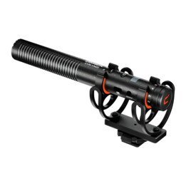 Comica CVM-VM20 microphone canon supercardioïde noir