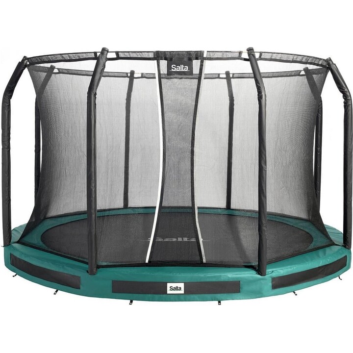 Trampolino Premium Ground Combo 396cm Verde