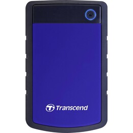 Transcend StoreJet H3, 4 TB, resistente a choques, azul