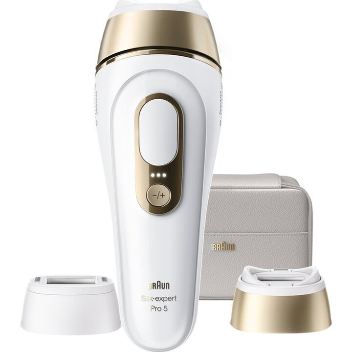 Braun Silk-expert Pro PL5210 IPL Luce pulsata intensa (IPL) Oro, Bianco