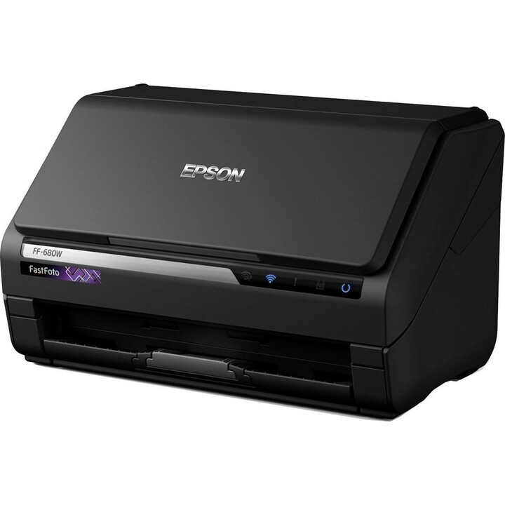 Epson FastFoto FF-680W Fotoscanner, WLAN, schwarz