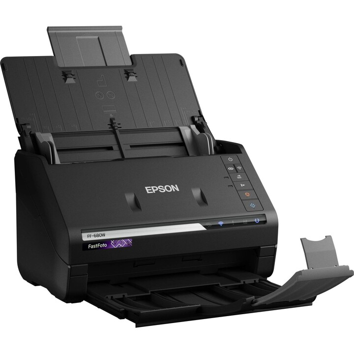 Epson FastFoto FF-680W Fotoscanner, WLAN, schwarz