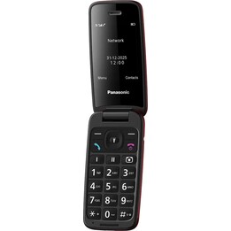 Panasonic KX-TU410EXR Teléfono móvil Rojo