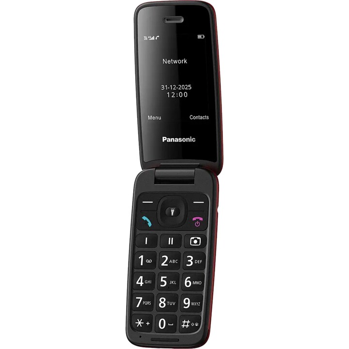 Panasonic KX-TU410EXR Téléphone portable Rouge
