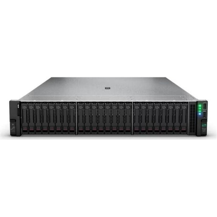 HPE ProLiant DL380 Gen11 en rack, processeur Xeon Silver 4514Y à 3,4 GHz, 64 Go de RAM, 2 disques durs de 2,4 To, 2U, 2 processe