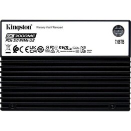 Disque dur SSD Kingston 7,68 To U.2 NVMe PCIe 5.0 DC3000ME 14 000 Mo/s eTLC avec chiffrement
