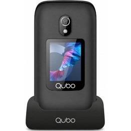 Qubo P-221BKC 4G Mobile Phone for Seniors Black