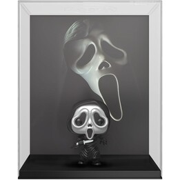 FUNKO POP Ghost Face 2036 "Scream" in versione metallizzata con copertina da fumetto