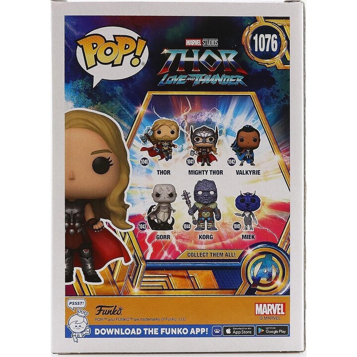 FUNKO POP Mighty Thor 1076 - Edição Especial «Thor: Love and Thunder»