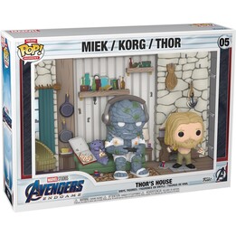 FUNKO POP Miek, Korg and Thor at Home Thor 05 - Avengers Endgame Moment
