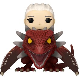 FUNKO POP Rhaenys Targaryen with Meleys 124 House of the Dragon