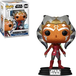 FUNKO POP Ahsoka Tano 268 Star Wars Edición Especial Brillante