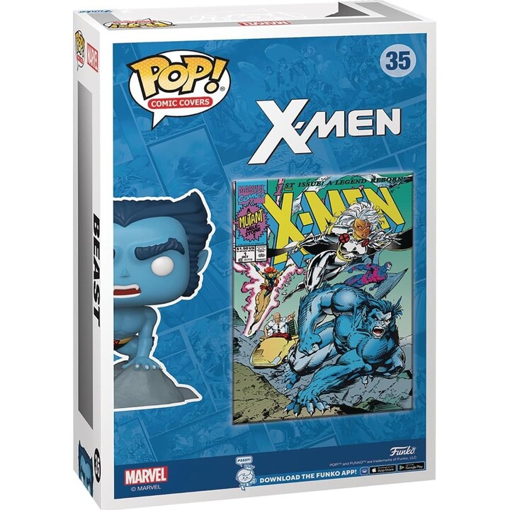 FUNKO POP Beast 35 - Edición especial con portada de cómic de X-Men