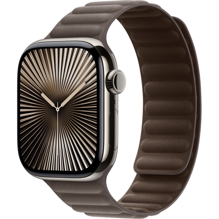 Bracelet magnétique taupe foncé 42 mm - M/L