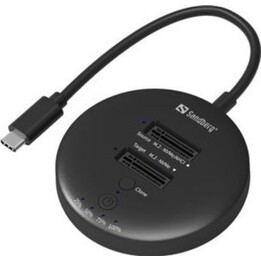 Dock clonador USB 3.2 Sandberg 136-72 para SSD NVMe M.2