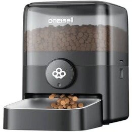 Distributeur automatique de croquettes intelligent Oneisall PF08 / 5 L / Contrôle par application